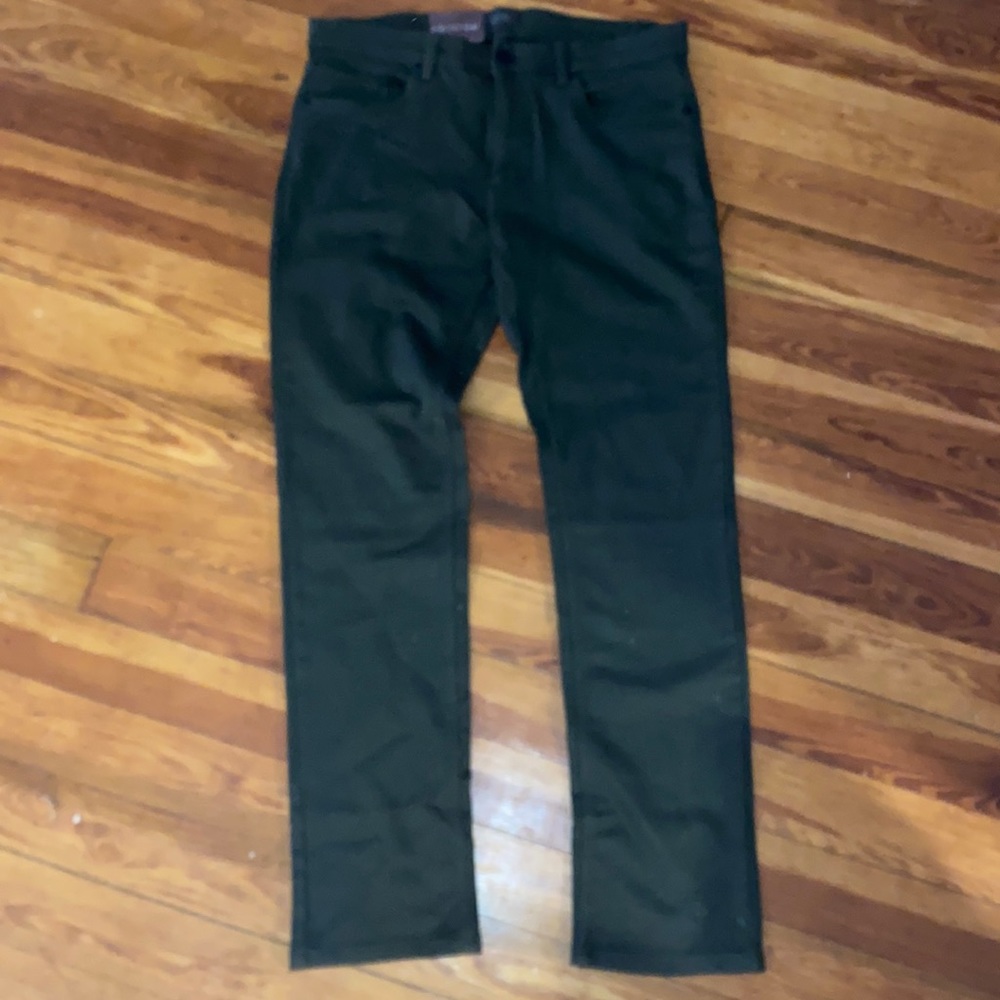 Jachs New York mens jeans - olive green- 34 x 32. Straight fit. NWT